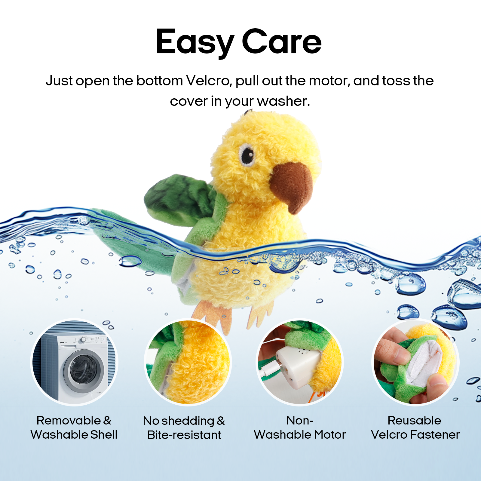 Flapping Bird pet toy