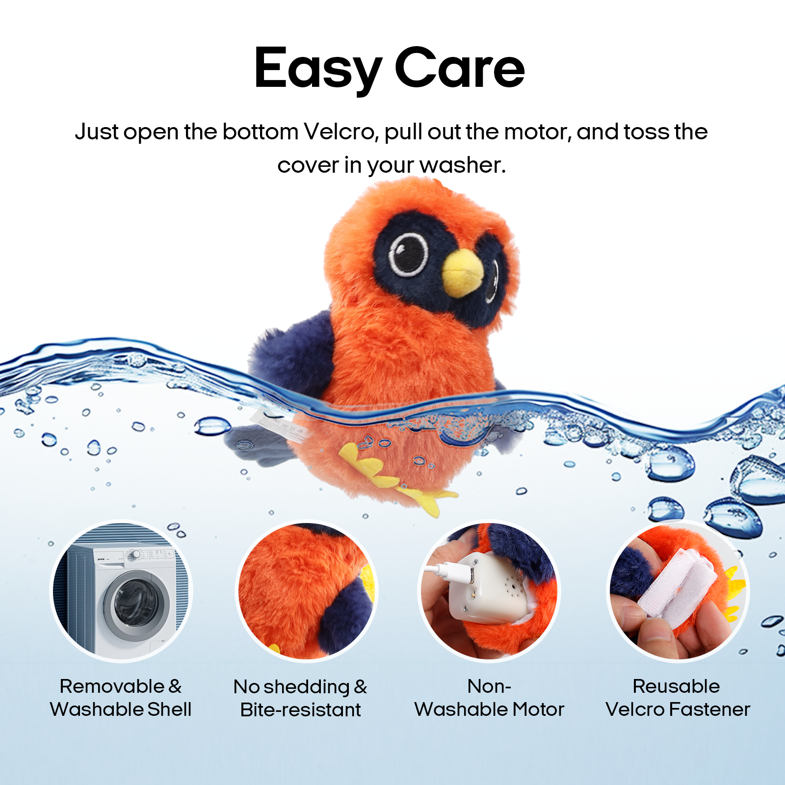Flapping Bird pet toy