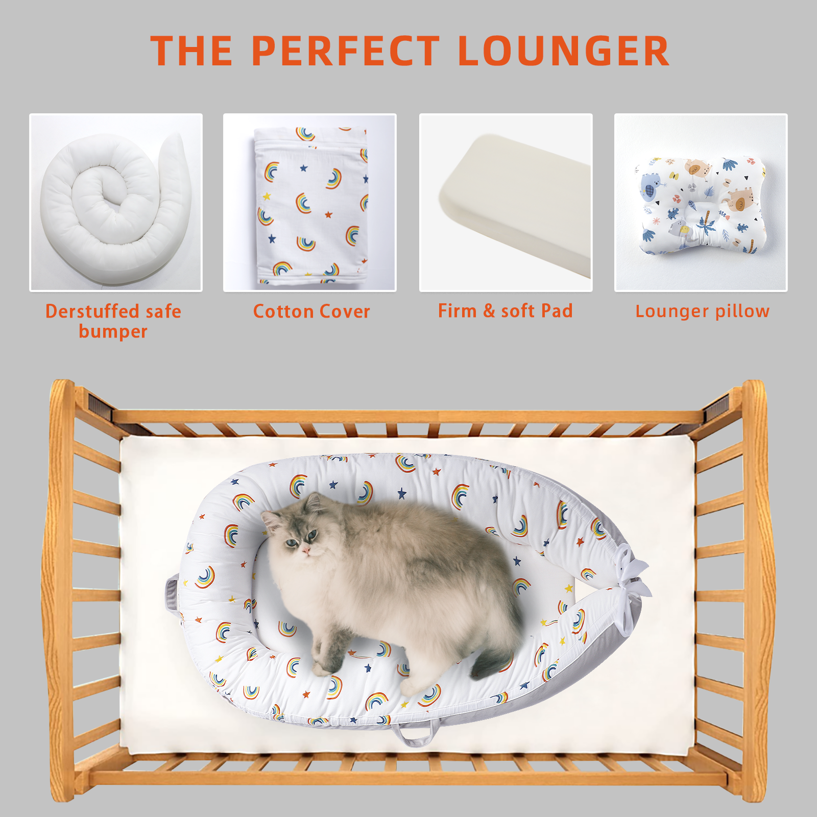 100% Cotton Cozy Pet Bed