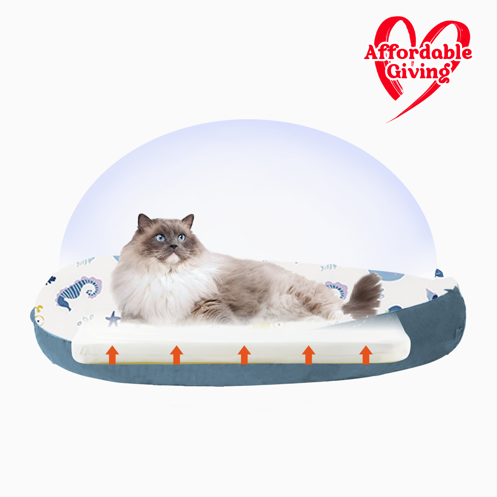 100% Cotton Cozy Pet Bed