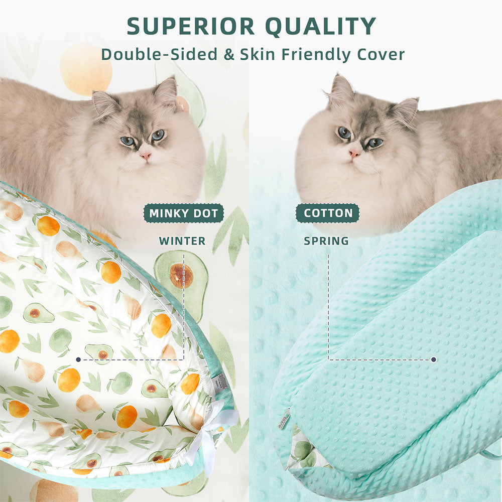 100% Cotton Cozy Pet Bed