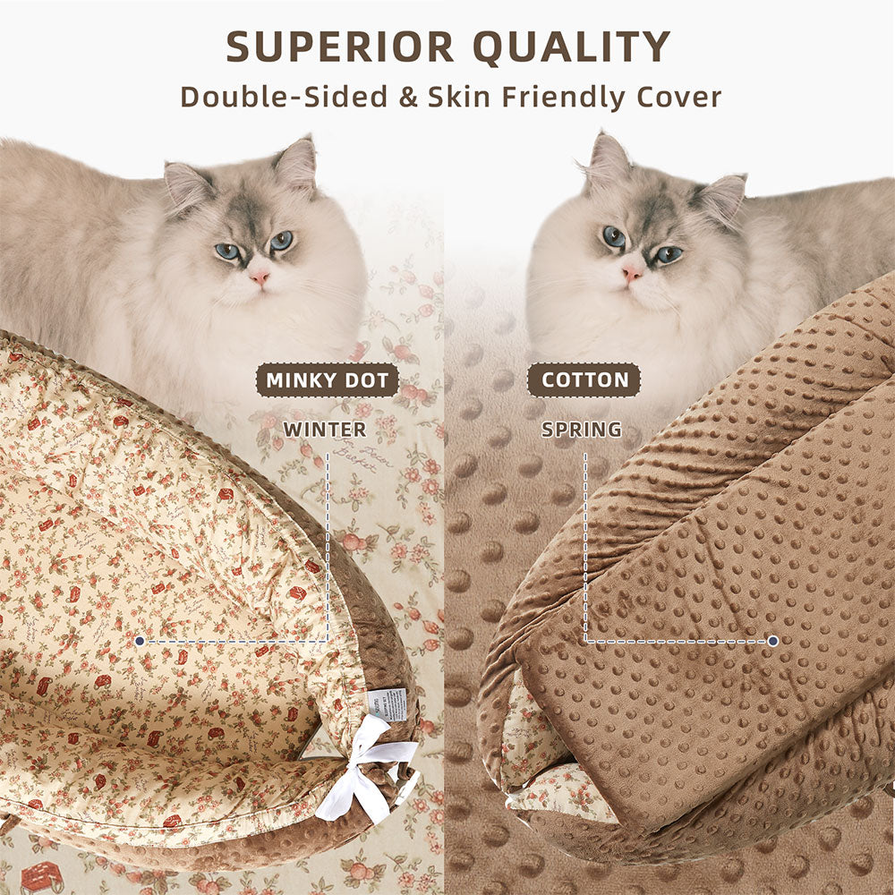 100% Cotton Cozy Pet Bed