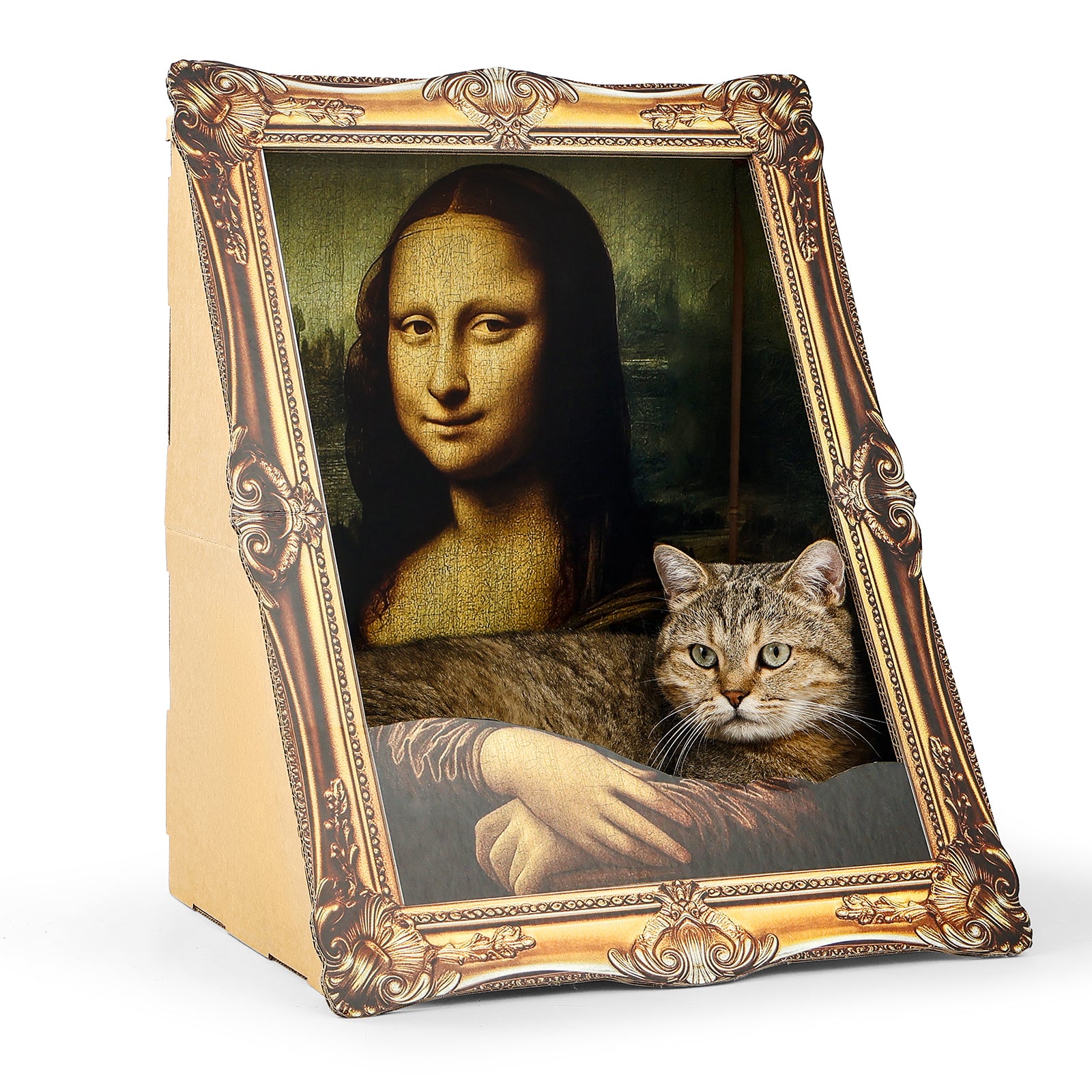 Mona Lisa Cat Bed